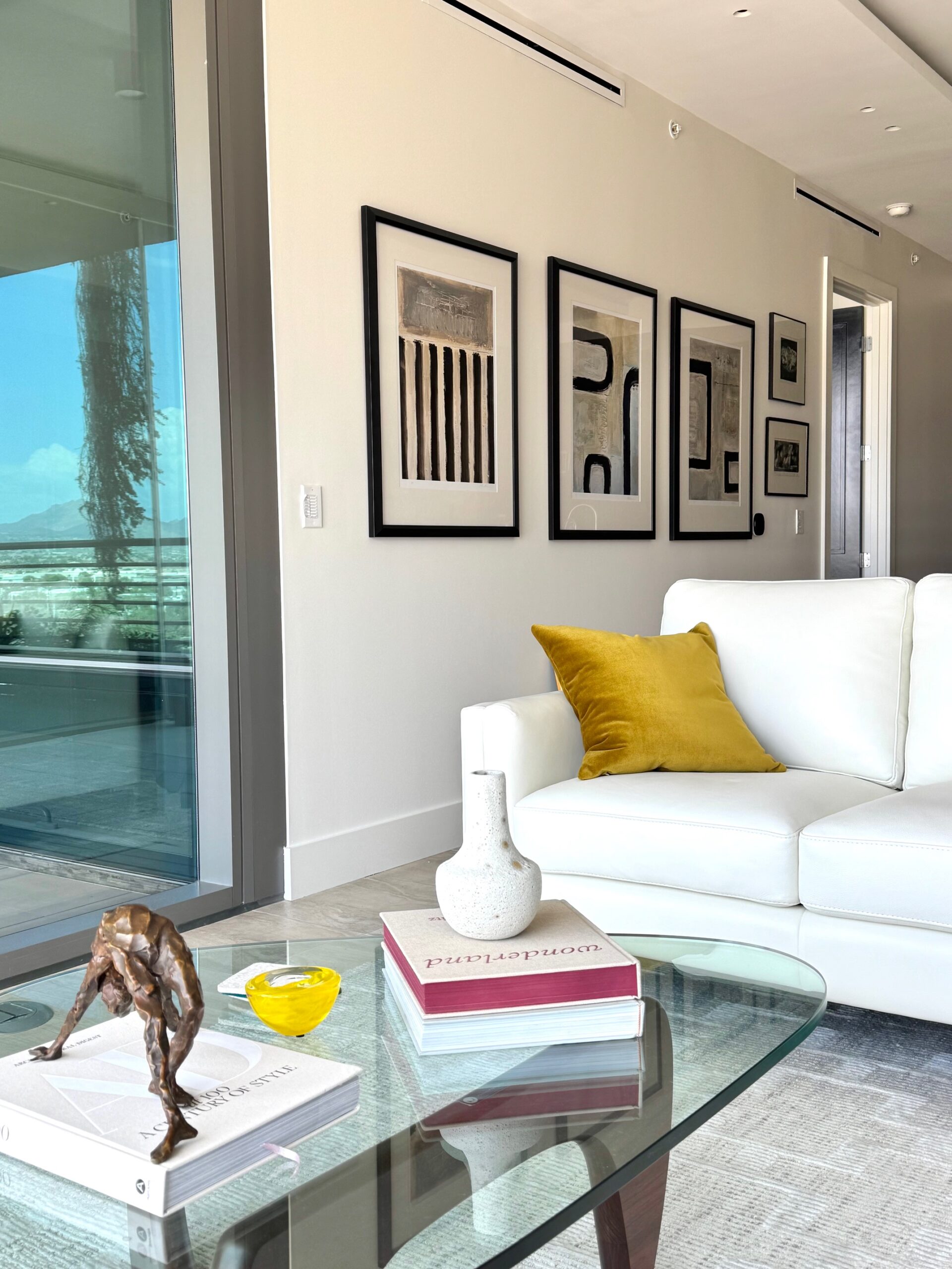 Artful living for the holidays. Elevated. Modern. Chic. Artist-designed holiday products and artwork by Lori Brunner Art.